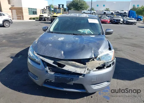 2015 Nissan Sentra S из США, поврежденный, VIN 3N1AB7AP8FY382797